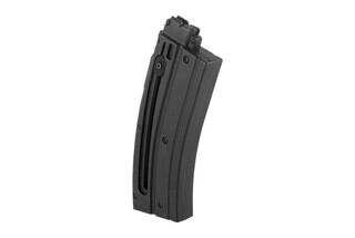 Walther Hammerli Tac R1C magazine holds 20 rounds of 22lr